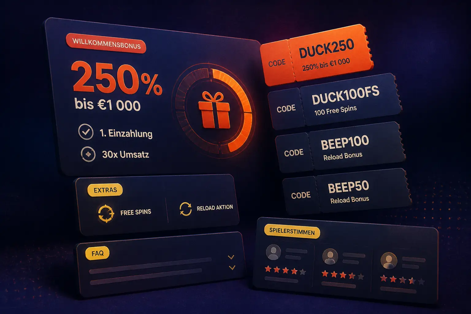 Beep Beep Casino Promo-Code – Exklusive Boni freischalten visual guide for Beep Beep Casino