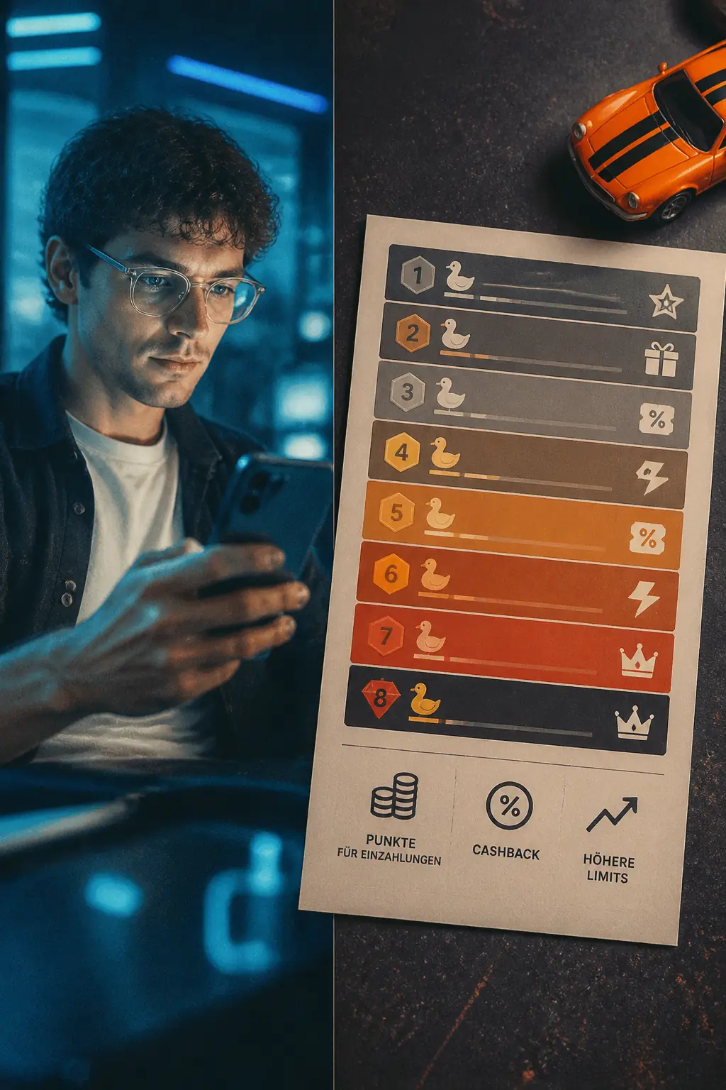 Beep Beep Casino VIP-Programm – Vorteile für Stammkunden visual guide for Beep Beep Casino